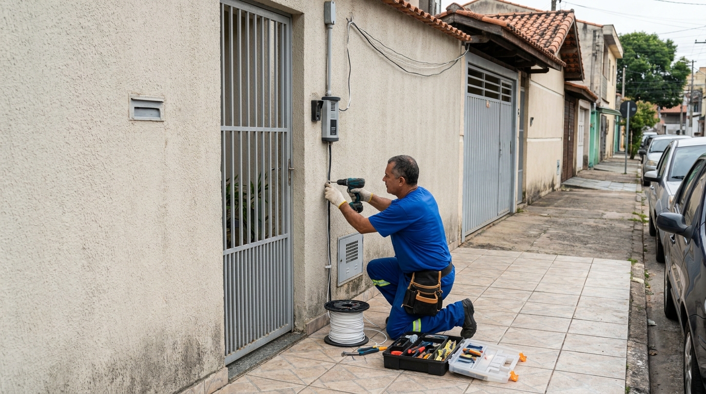Instalação em Condomínios em Santos‑SP